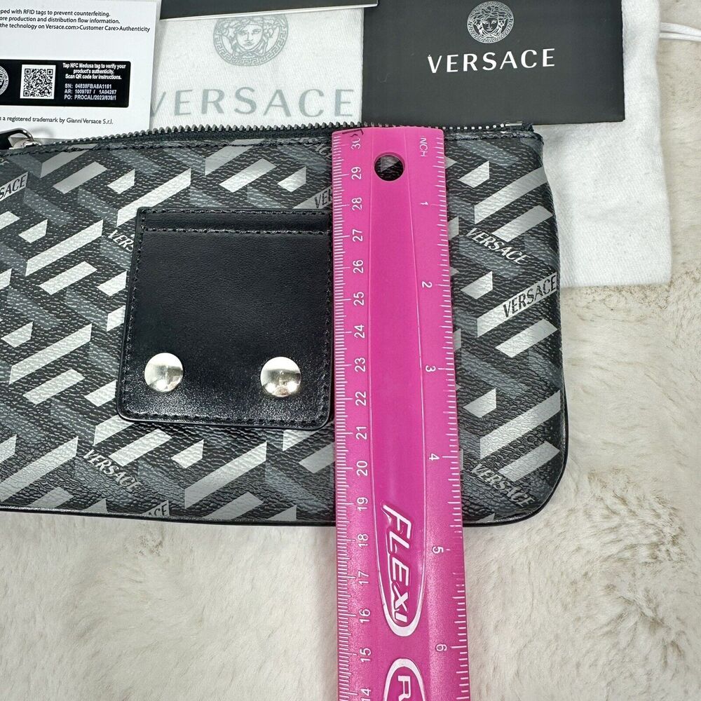 NEW Versace La Greca Rectangular Modular Small Wa… - image 10